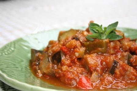recettes de plats délicieux de l'aubergine