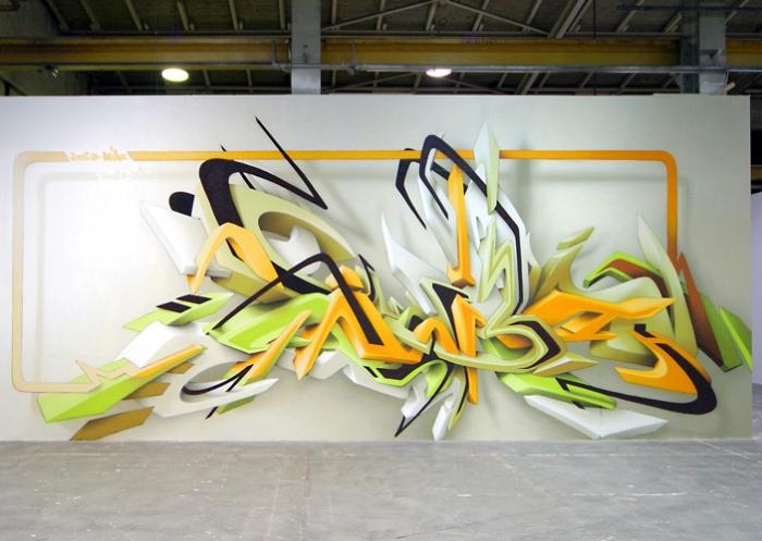 Le style du graffiti - un nouveau regard sur la peinture