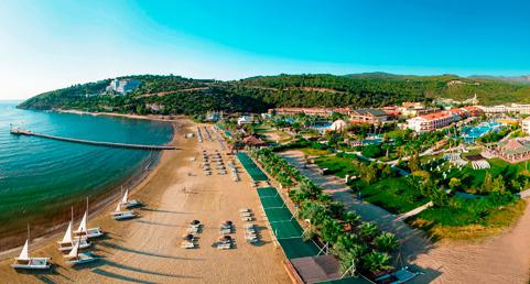 Aqua Fantasy Aquapark Hotel & Spa 5 * à Kuşadası (Turquie): Description, avis et critiques d'hôtels