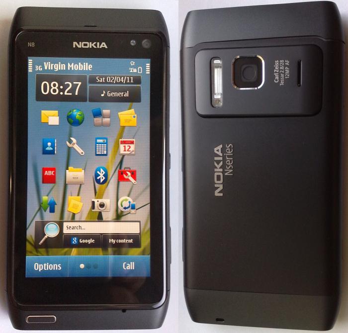 Comment démonter le Nokia N8? Téléphone «Nokia N8»